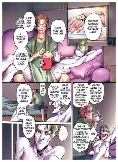 [etsuki] Nazotoki wa Jouku no Ato de (Batman) [English]