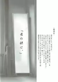 (C91) [Hiroshikidou (Hiroshiki)] Kimi no Ra wa. (Kimi no Na wa.)