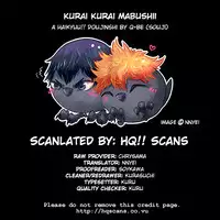 (C88) [Q-be (Souji)] Kurai Kurai Mabushii (Haikyuu!!) [English] [HQ!! Scans]