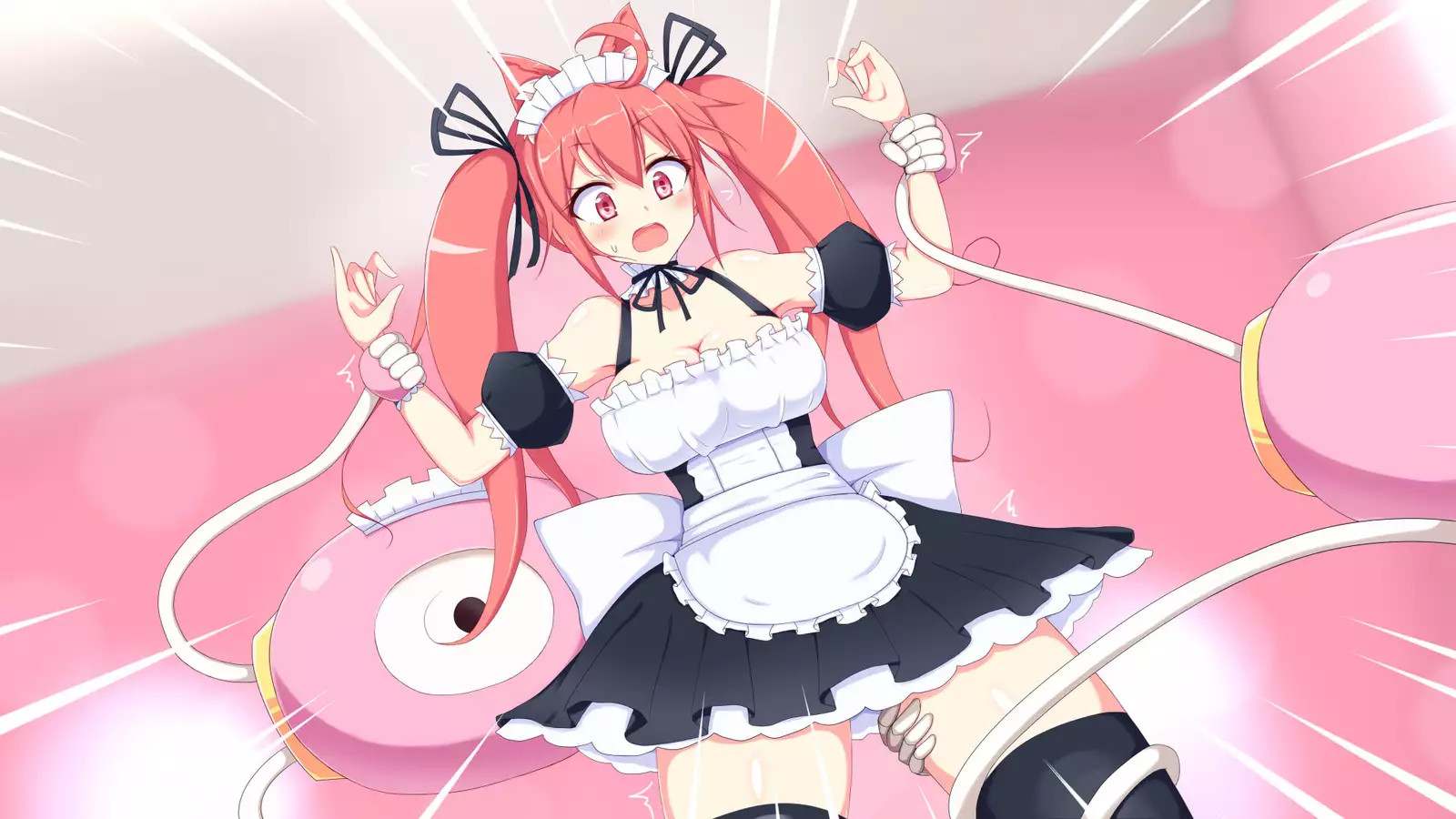 Tickling Machine R*pe - Maid Cafe