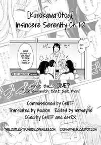 [Kurokawa Otogi] Fumajimeni Uraraka -Insincere Serenity- Ch. 1-6 [English] =TLL + CW=