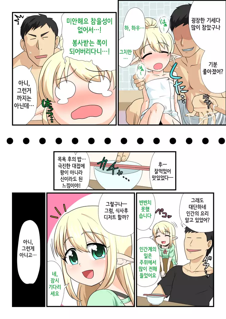 Moshimo Otokonoko Elf ga Wagaya ni Kitara