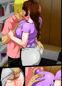 [Kobuta no Yakata (Rara8)] Reibo Misaki ~Kinpatsu Musuko to Onaho Haha~