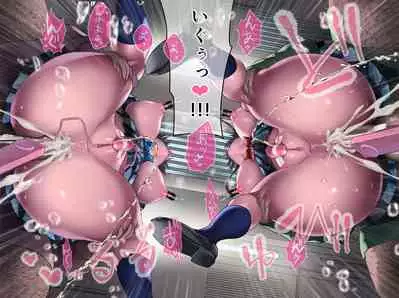 [Nanasshii] JK Nakadashi Chikan Densha ~Mesu Ochi Rosen Niku Onaho Iki~