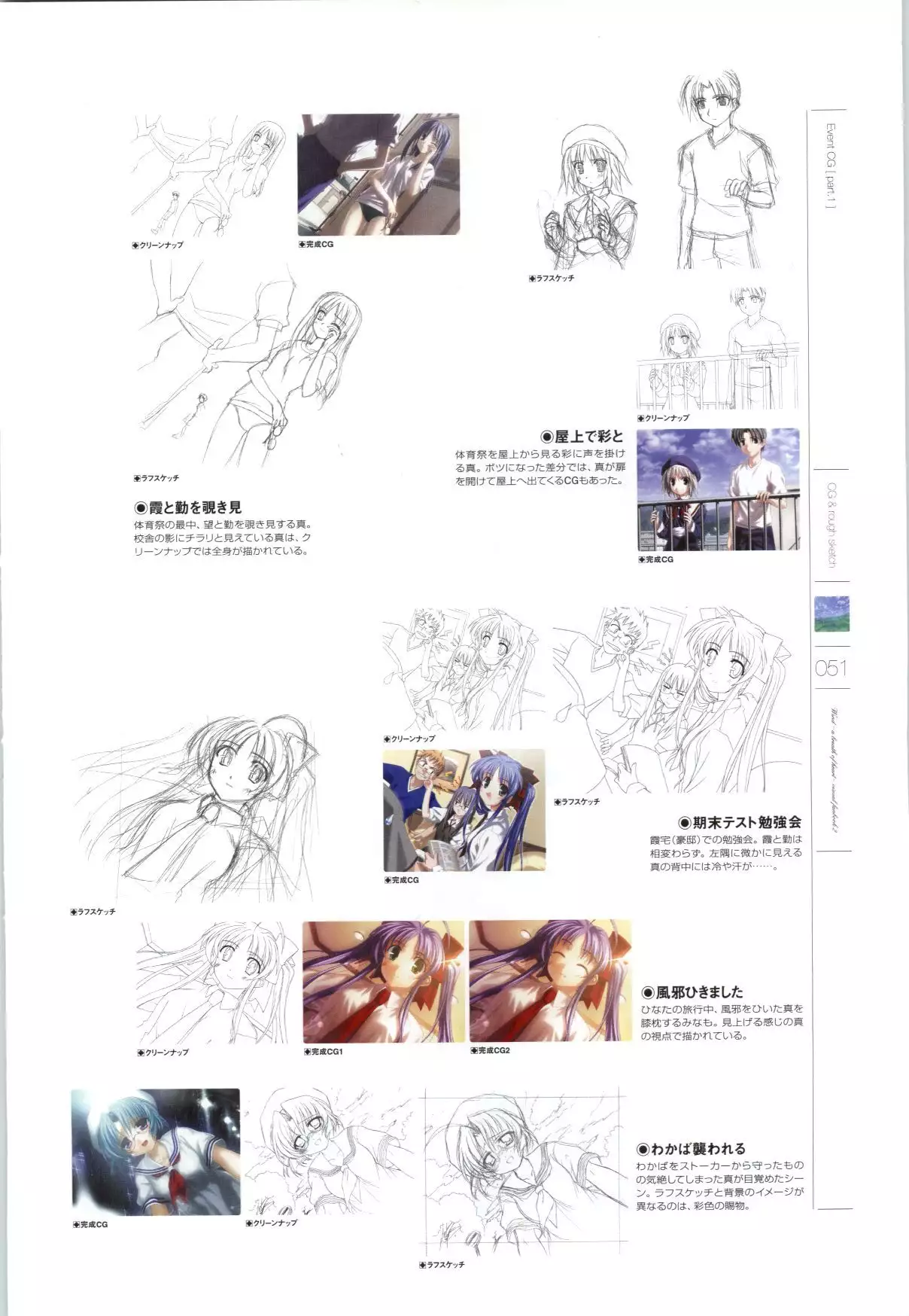 Wind - a breath of heart - Visual Fan Book 1&2