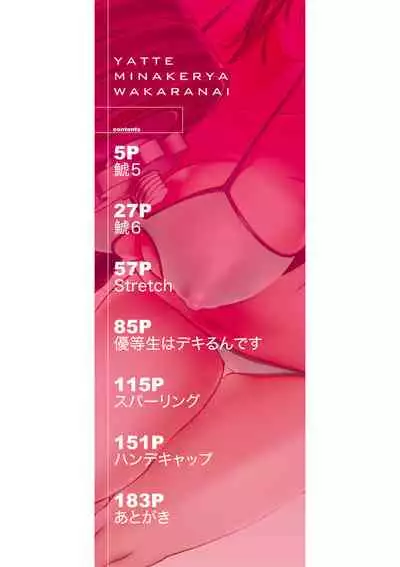 Yatte Minakerya Wakaranai