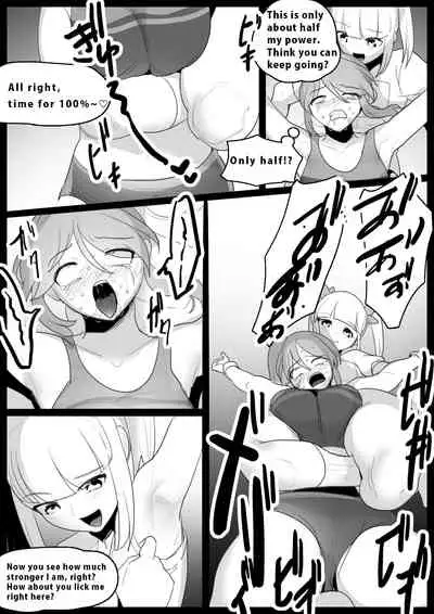 Girls Beat! Plus Rie vs Ayu & Mari