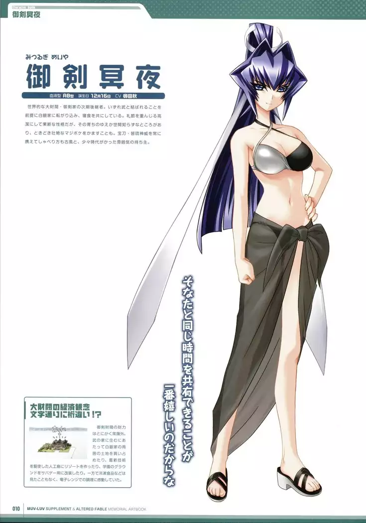 Muv-Luv Supplement & Altered Fable Memorial Art Book