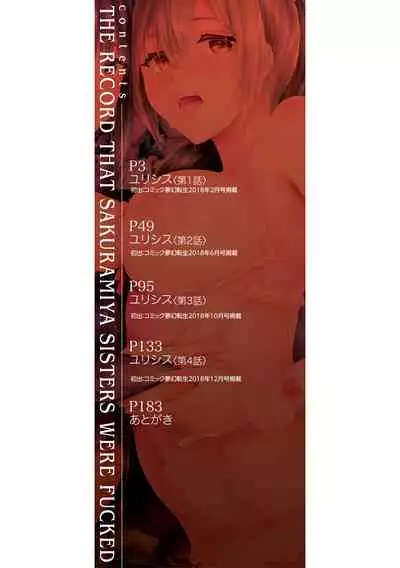 Sakuramiya Shimai no Netorare Kiroku