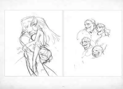 ALICESOFT ORION SCRIBBLES with CROQUIS ULTIMATE EDITION VOL.4 織音計画特別版 ラフ画集