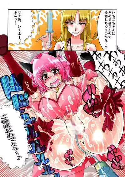 Tokyo Mew Mew Fujiwara Zakuro to Momomiya Ichigo o Damashite AV Satsuei