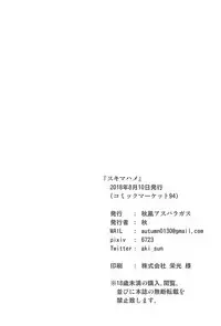 (C94) [Akikaze Asparagus (Aki)] Sukima Hame (Touhou Project)