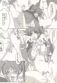 (C87) [STROLL IN THE WOODS !! (ELF)] Fate ni Kiwadoi Shashin o Okuttara Shigoto no Kouritsu ga Agaru no Housoku. (Mahou Shoujo Lyrical Nanoha)