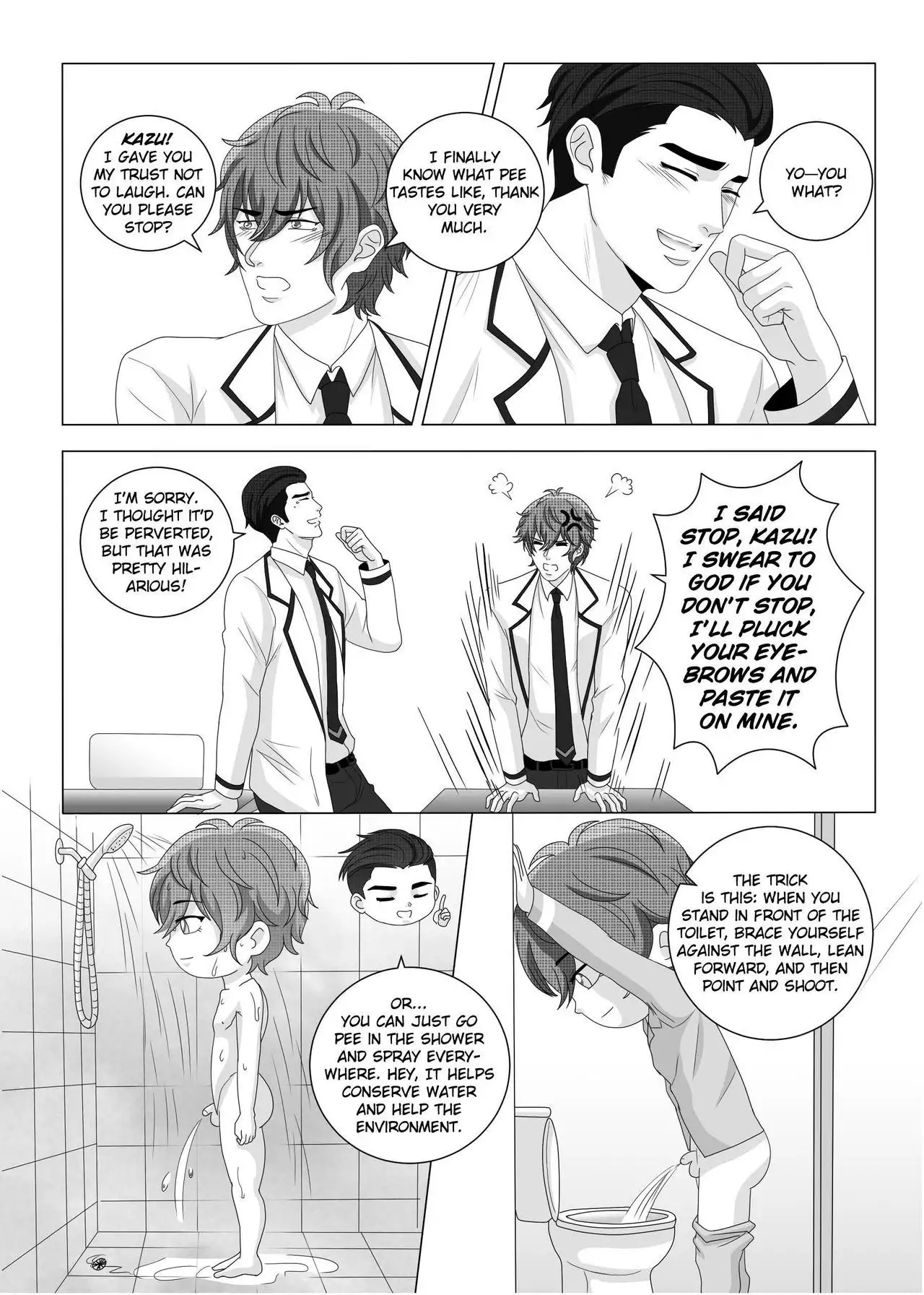 Fujoshi Trapped in a Seme's Perfect Body 3, 4