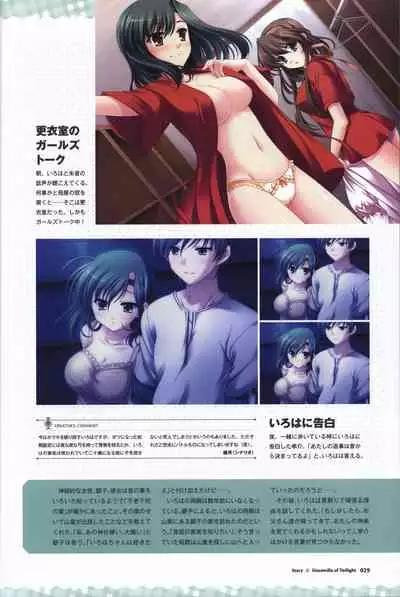 Tasogare no Sinsemilla Official Visual Fan book
