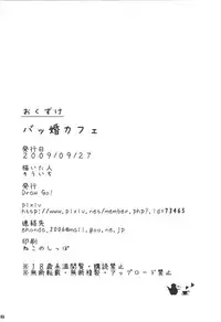 (SC45) [Draw Go (Watanabe Souichi)] Bakkon Cafe (Pokémon)