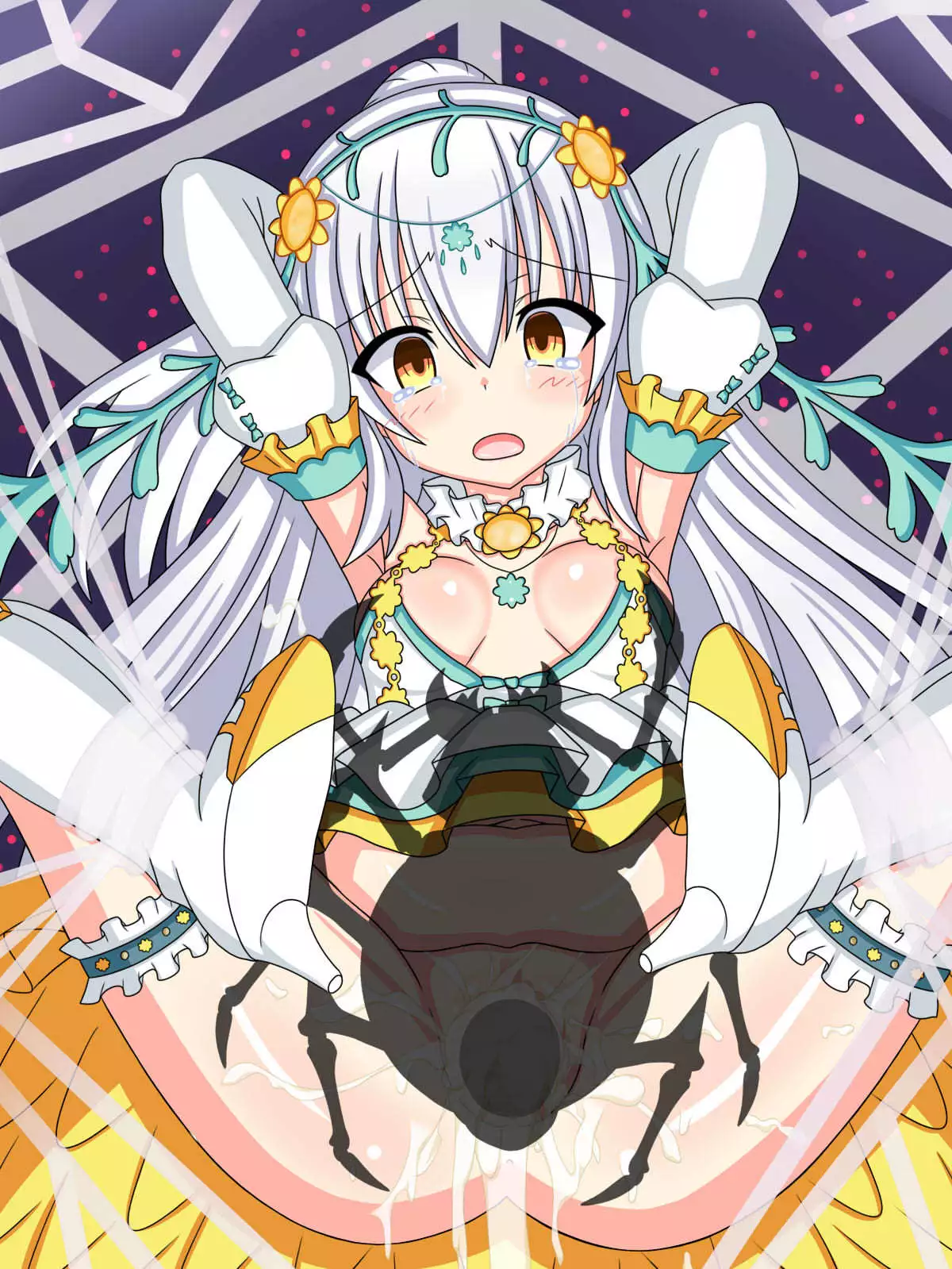 "Hanazono no Seiya" Shirotaegiku