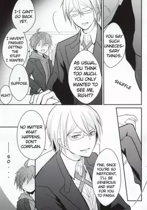 Dame da yo Togami-kun! | It's No Good, Togami-kun!