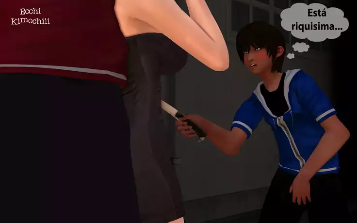 "Robo en el Callejón" parte 1/3 decensored "Ecchi Kimochiii"