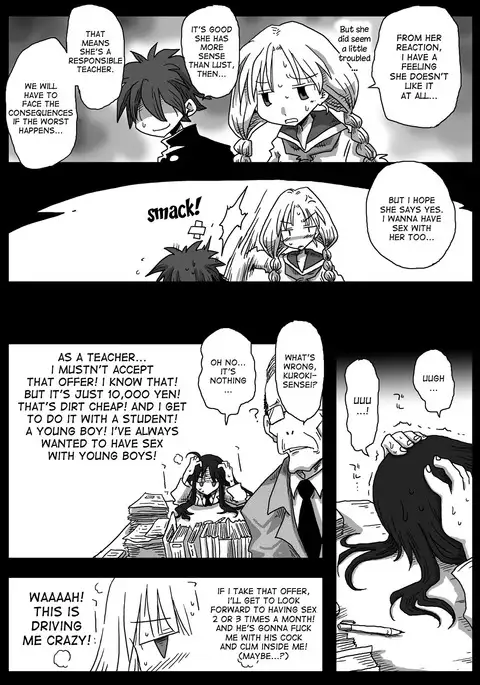 Teisou Gyakuten Sekai Shirouto Shojo Onna Kyoushi