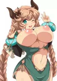 [Damage Yuka R (Afuro)] ♀ Draph Oppaidan (Granblue Fantasy) [Digital]