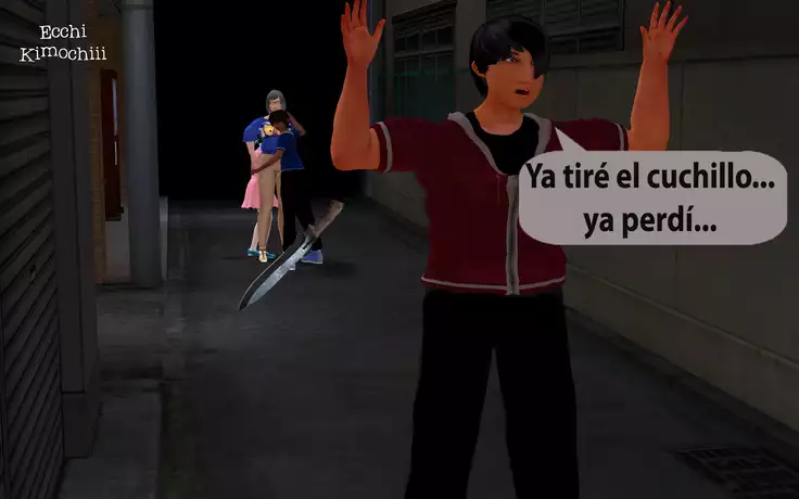 "Robo en el Callejón" parte 1/3 decensored "Ecchi Kimochiii"